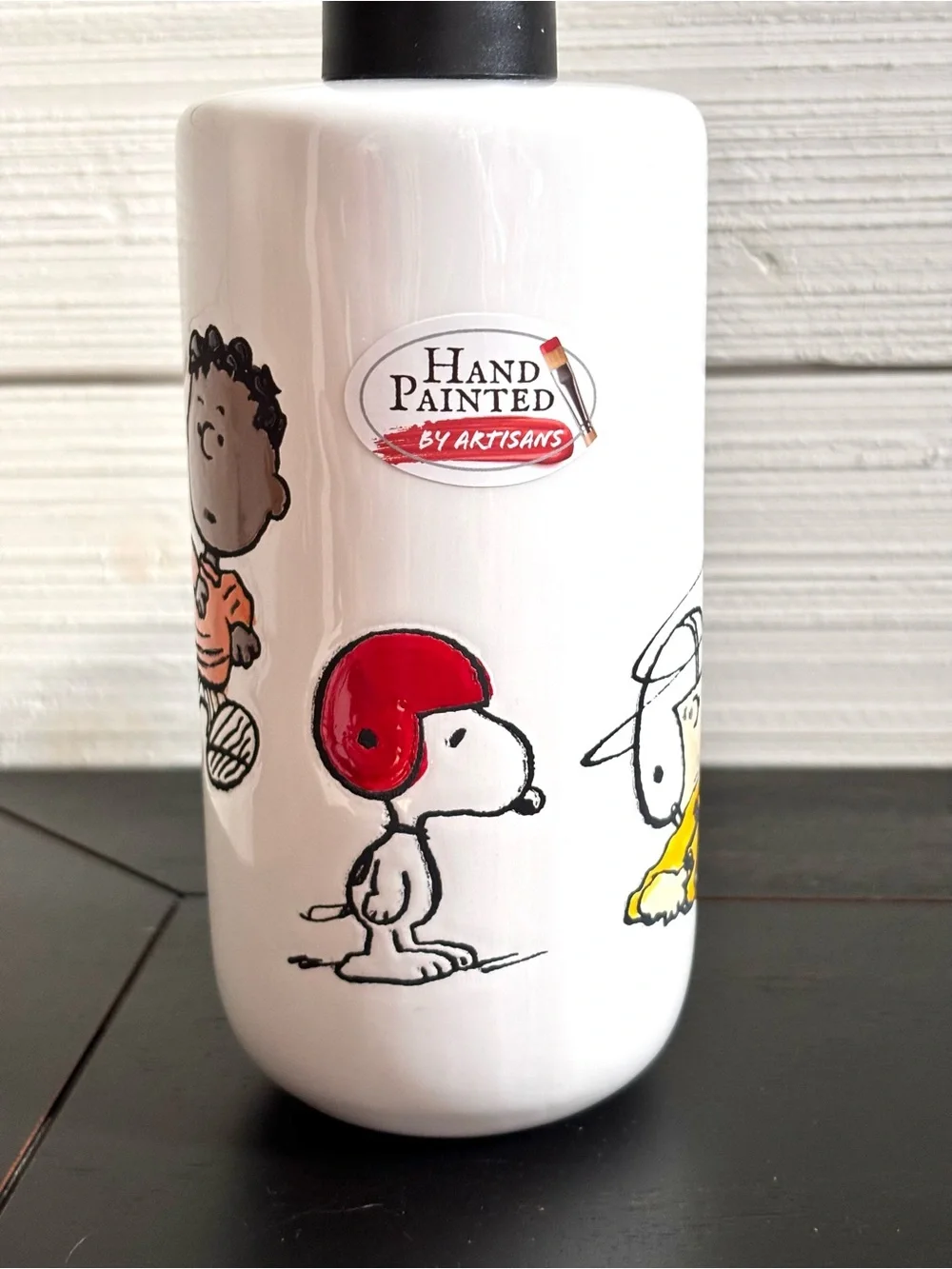 Peanuts Gang Snoopy Charlie Brown Football Soap Lotion Dispenser NEW